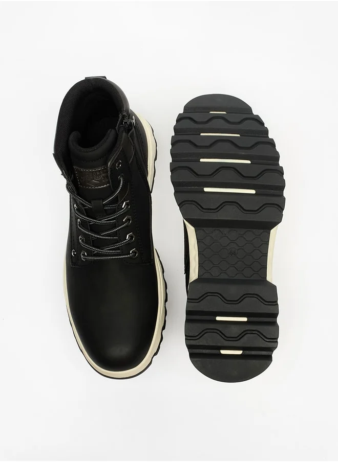 Lee Cooper Men's Lace-Up Chukka Boots