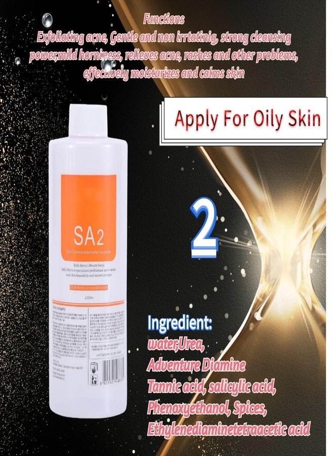 Marfort AO3 Aqua Peeling Solution Top Salon Skin Scrub Hydra Skin Scrub Special Solution Small Bubble Solution 400ml - Image 3
