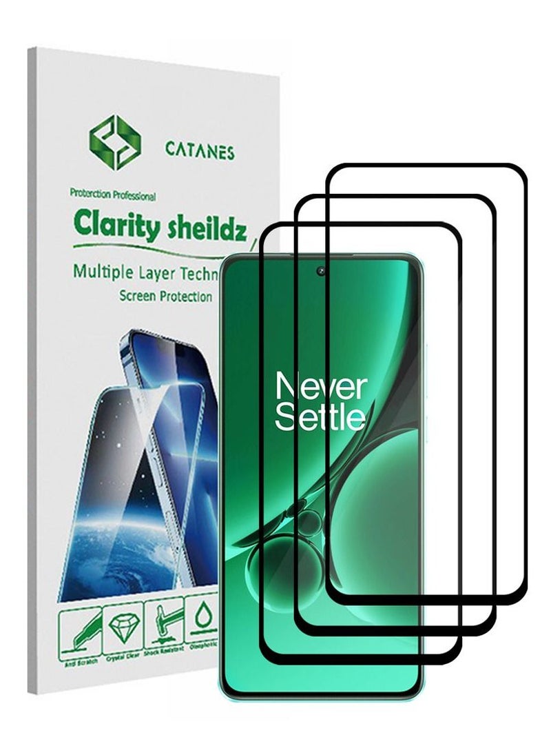 CATANES 3 Pack For OnePlus Nord 3 Screen Protector Scratch and Shatter Resistant Anti Bubble HD Clear Film - Image 1