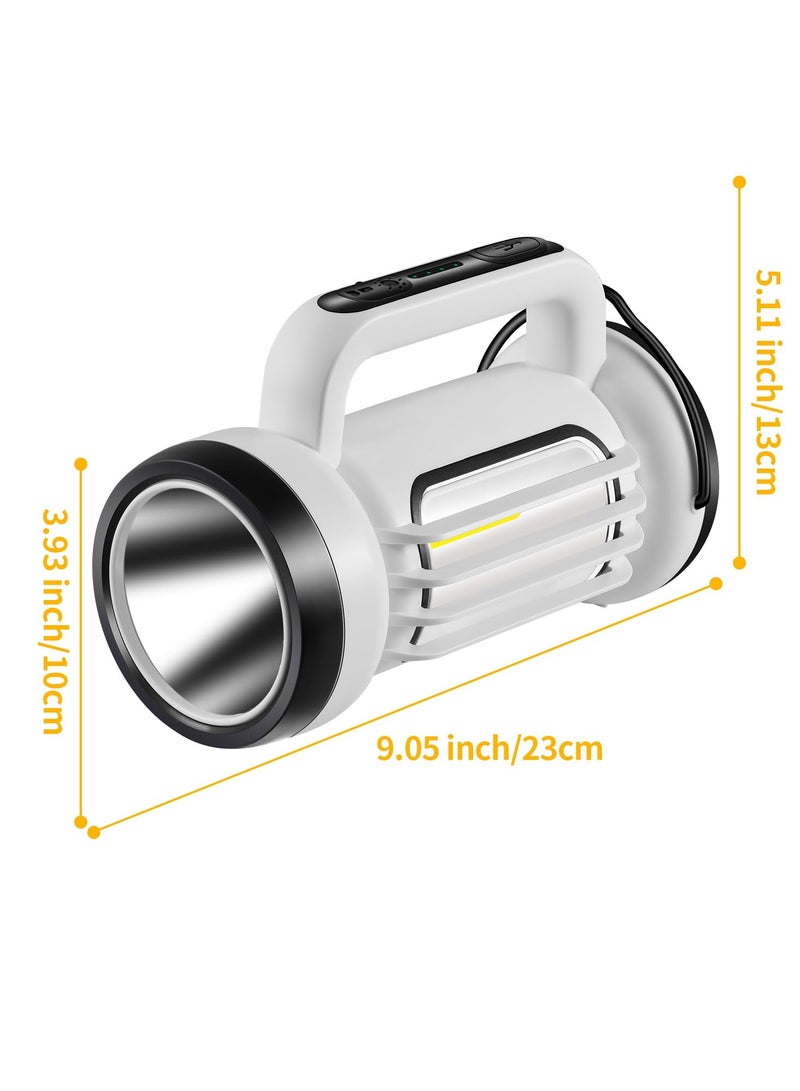 Flashlight Lantern for Camping, Super Bright 1000 Lumen Powerful LED Rechargeable Flashlights with 5 Light Modes, IPX6 Waterproof,  for Power Outages, Hurricane Emergency, Hiking, Fishing - Image 5