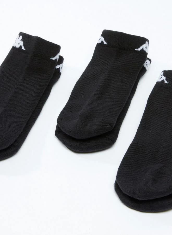 Kappa Set of 3 - Kappa Textured Ankle Length Socks