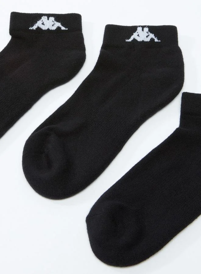 Kappa  Set of 3 - Kappa Textured Ankle Length Socks for Men | Best Price UAE