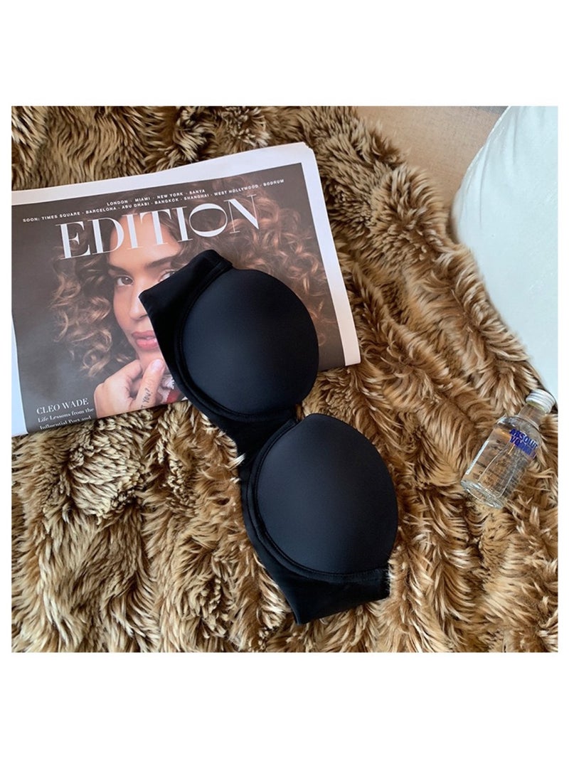 2 Pieces Women Underwire Half Cup Push Up Bra  - Image 5