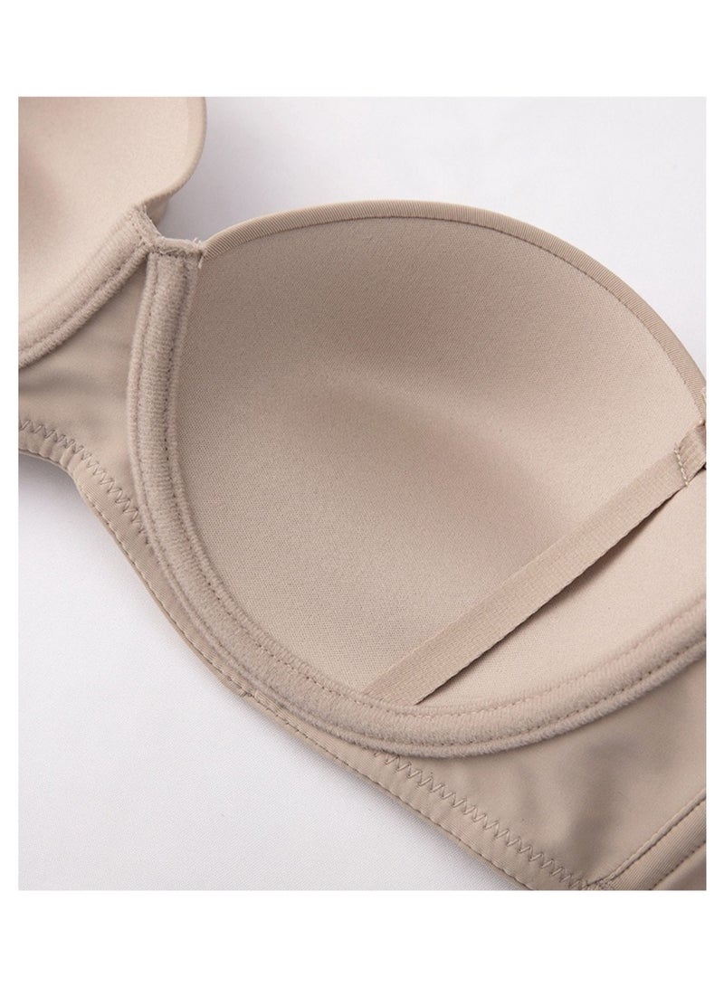 2 Pieces Women Underwire Half Cup Push Up Bra  - Image 3