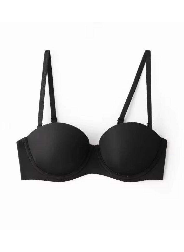 2 Pieces Women Underwire Half Cup Push Up Bra  - Image 2