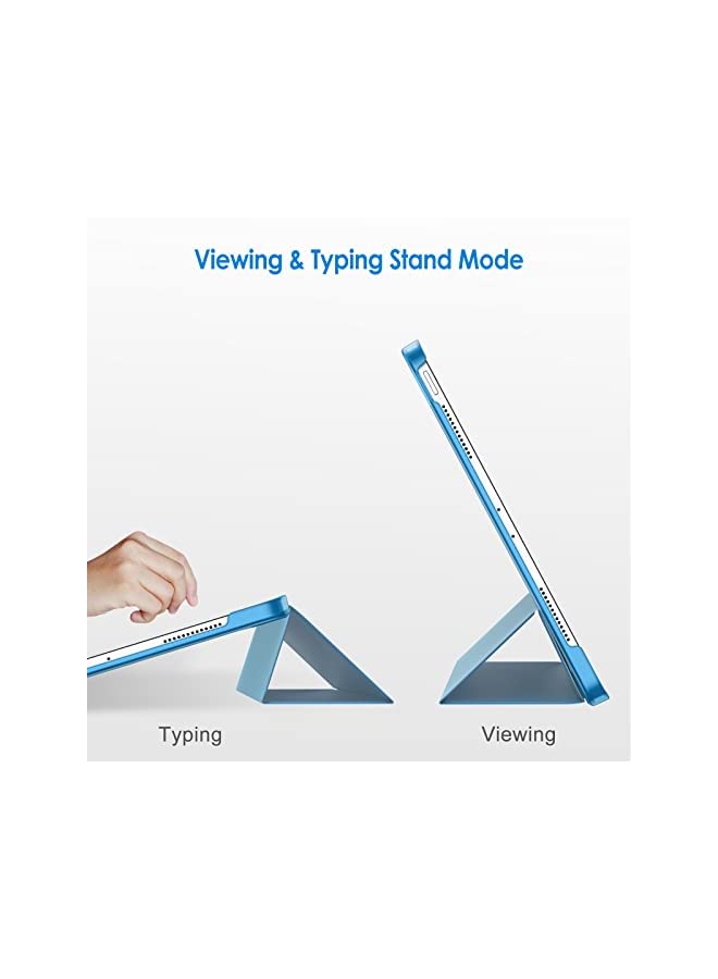 Jetech Case for iPad Pro 11-Inch, 2022/2021/2020/2018 Model, Compatible with Pencil, Cover Auto Wake/Sleep (Blue) - Image 4