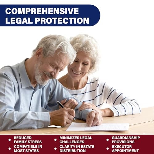 BLOOMOST Last Will & Testament Kit 2025 – Easy Legal Will for Seniors & Young Adults, Do It Yourself Kit, Smart Estate Planning Kit, Includes 2 Forms, Codicil Guide, Information Sheet, Kraft Envelopes - Image 5