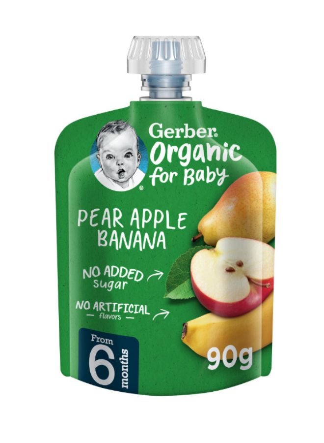 Organic Pear, Apple And Banana Puree
