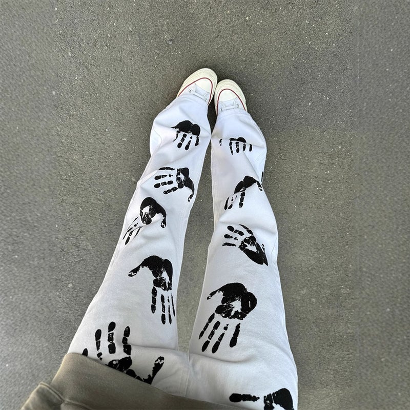 Unisex Casual Daily Denim Jeans - Image 1