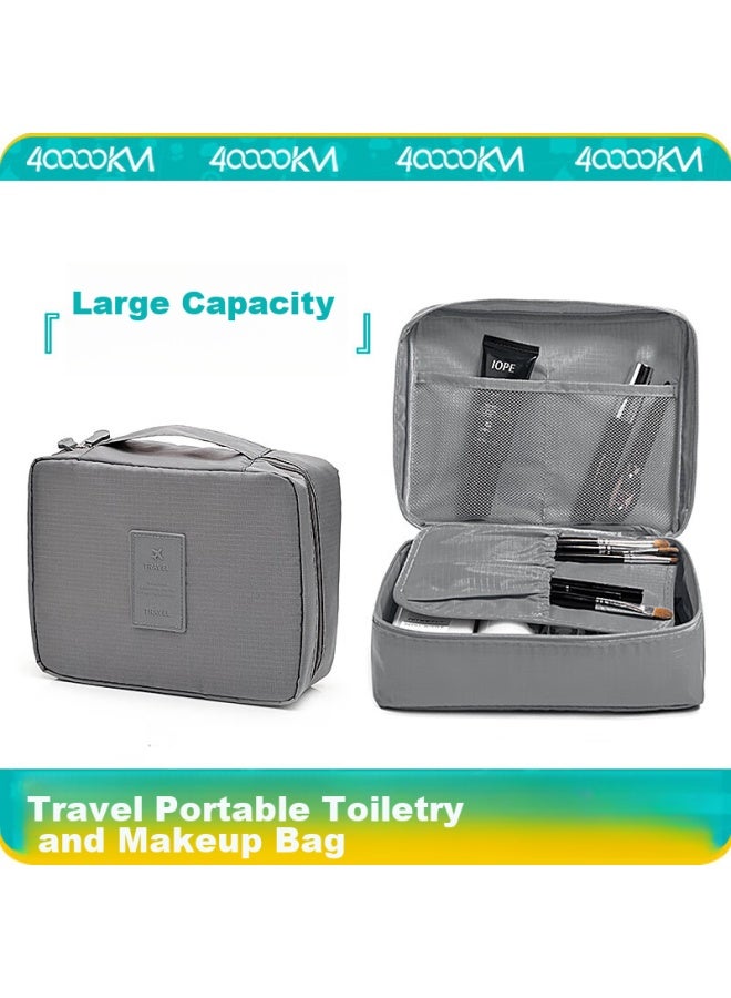 Forty thousand kilometers 40,000 Km Cosmetic Bag Small Portable Large Capacity Toiletry Bag, Personal Wash Storage Pouch, Box, Handheld Organizer Bag Sw1101  - Image 1