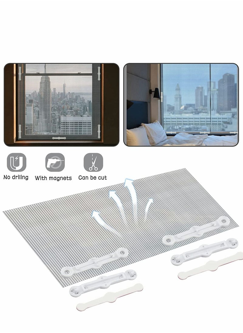 Self Adhesive Strip Set for DIY Fly Nets,12Pcs Screen Fixing Clip with Door Curtain Mosquito Net Insect Mesh Tool Installation - pzsku/Z64C2080E028812A31FC6Z/45/_/1670035390/0aab04d1-dc5b-483e-b7ca-e8be8a36ccc7