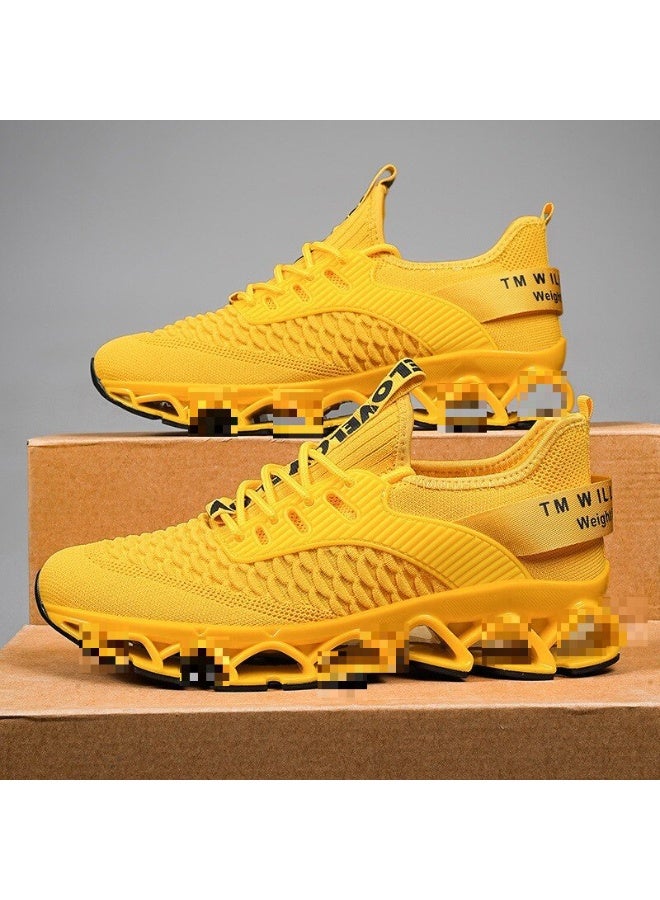 Mens Walking Shoes Fashion Breathable  Shoes  on Lightweight Shock  Absorption Outdoor Casual Sneakers