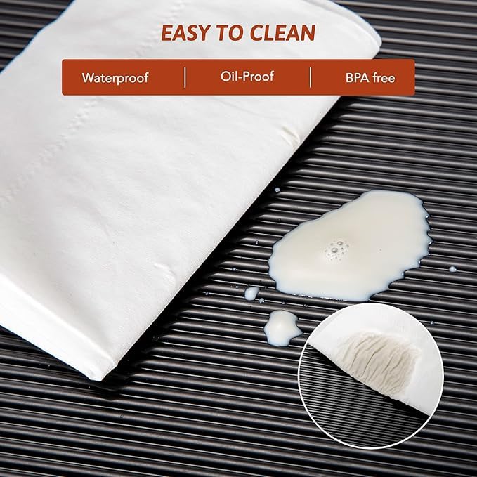 ElastPro (45cm X 10) Black EVA Food Grade Washable Anti Slip Mat/Sheet for Fridge, Shelf Liner, Table, Kitchen Drawer mat (Line Black, 10 Meter) - Image 5