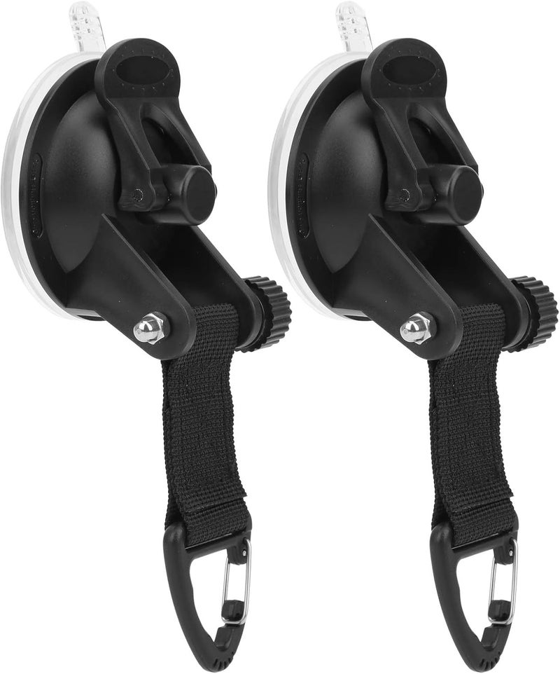 Diverse operating method fit 2pcs Car Suction Cup Duty Tie Down Car Mount Luggage Tent Secu Hook Your Car They Can Also Car Side Secu Hook or Classic trendy design picks - Image 5