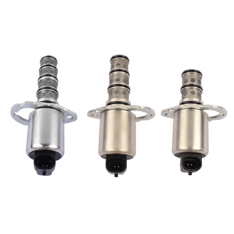 Koomaha 3pcs Hydraulic Solenoid Valve Replacement for John Deere 210K 310J 310K 325J 325K 410J 410K Part AT310587 AT310586 AT310584 - Image 2
