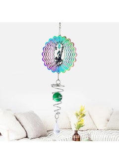 Fairy spiral ball wind chime