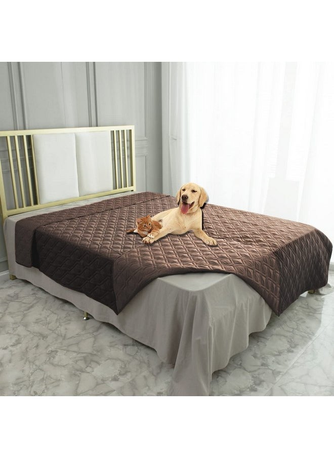 Ameritex - Ameritex Waterproof Blanket Reversible Dog Bed Cover Pet Blanket for Furniture Bed Couch Sofa - Image 1