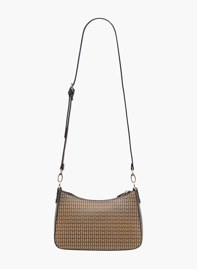 MISSY Women Textured Crossbody Bag with Zip Closure and Pouch  - Image 1