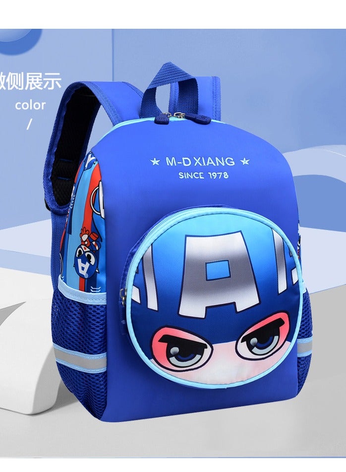Children's Printed Cartoon Backpack 33*27*14cm - Image 1