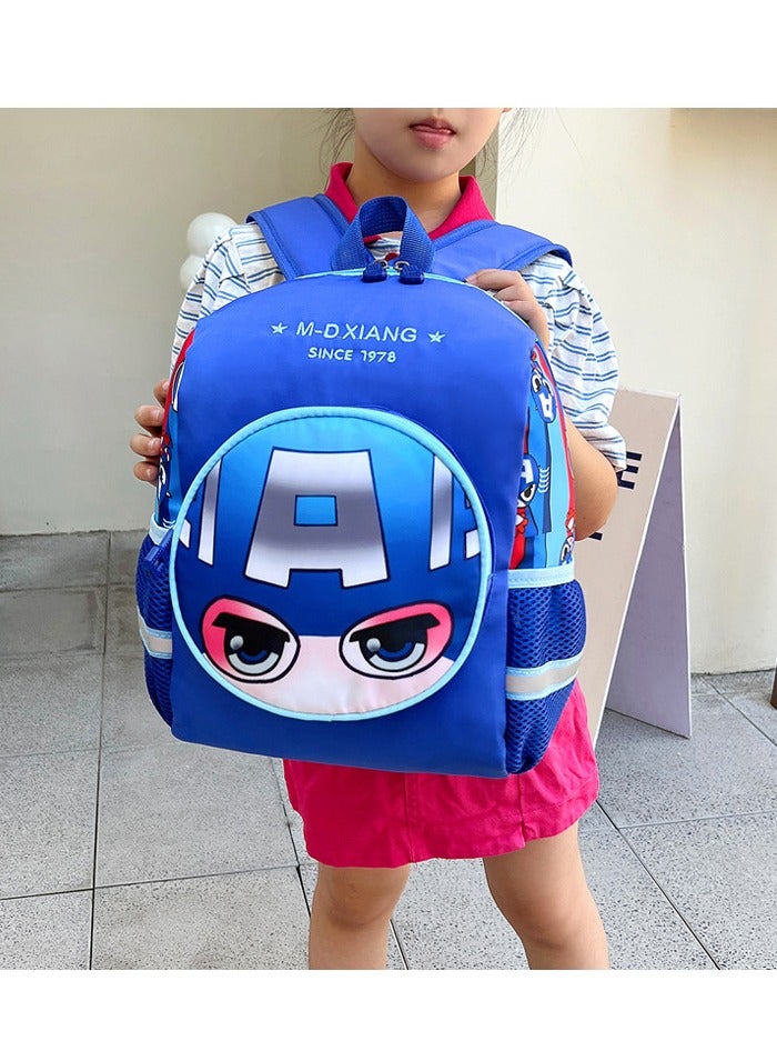 Children's Printed Cartoon Backpack 33*27*14cm - Image 2