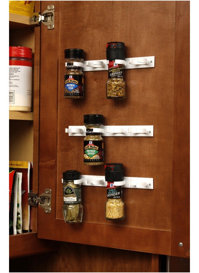 Bellemain Bellemain Spice Gripper Clip Strips for Plastic Jars - Set of 3, Holds 12 Jars  - Image 5