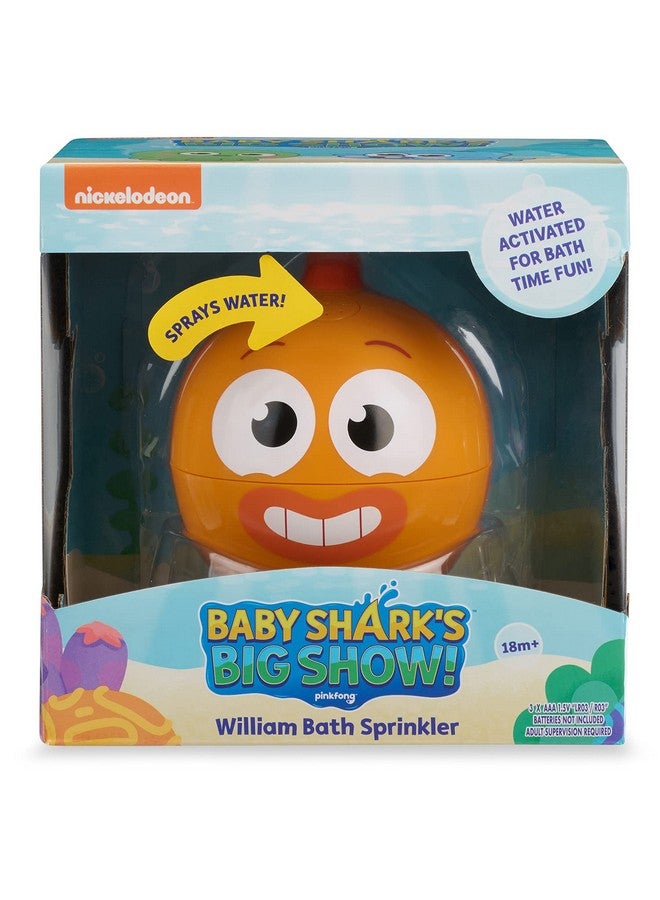 WowWee Baby Shark's Big Show! Bath Sprinkler and Water Toy - Kids Bath Toys (William) - Image 5