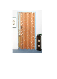Robustline Folding Sliding Doors 210cm Height x 100cm Width, Made in Taiwan (PEACH)