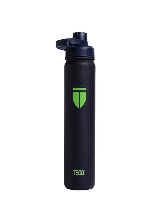 TEGO Rapid Insulated Bottle 600 ml | Double-Wall Steel | Hot 12H / Cold 24H | Leakproof Sports Lid | BPA-Free | Wide Mouth - Image 1