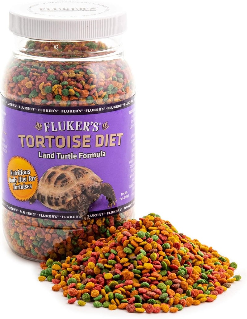 Fluker's Land Turtle Formula Tortoise Diet 7 oz Perfect Balanced Complete Diet - Image 4