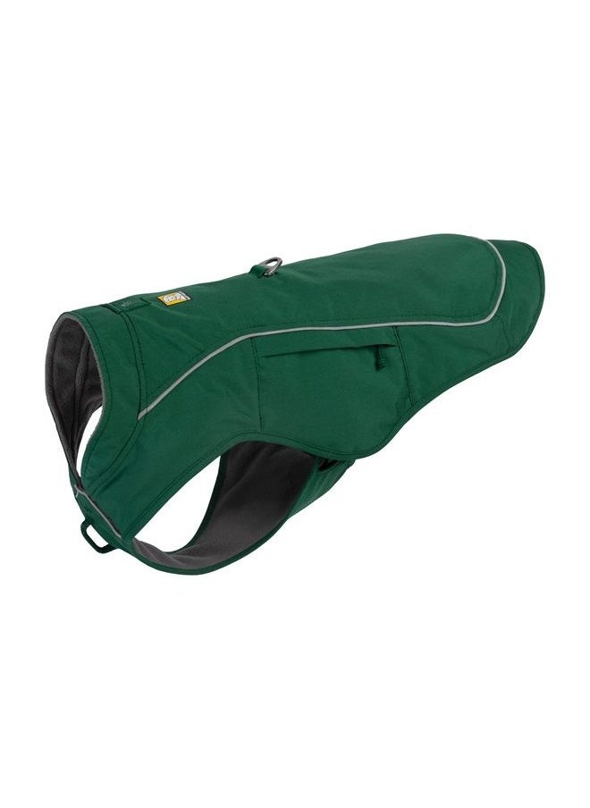 RUFFWEAR , Overcoat Fuse Jacket Harness Combo for Dogs, Evergreen, Large  - Image 1