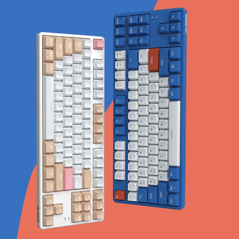 Wireless Mechanical Keyboard: 2.4G & BT Dual Mode, 19 Keys Anti-Ghosting, Wear-Resistant ABS Keycaps - Red Switch for Office, Gaming and Daily Use - Image 2
