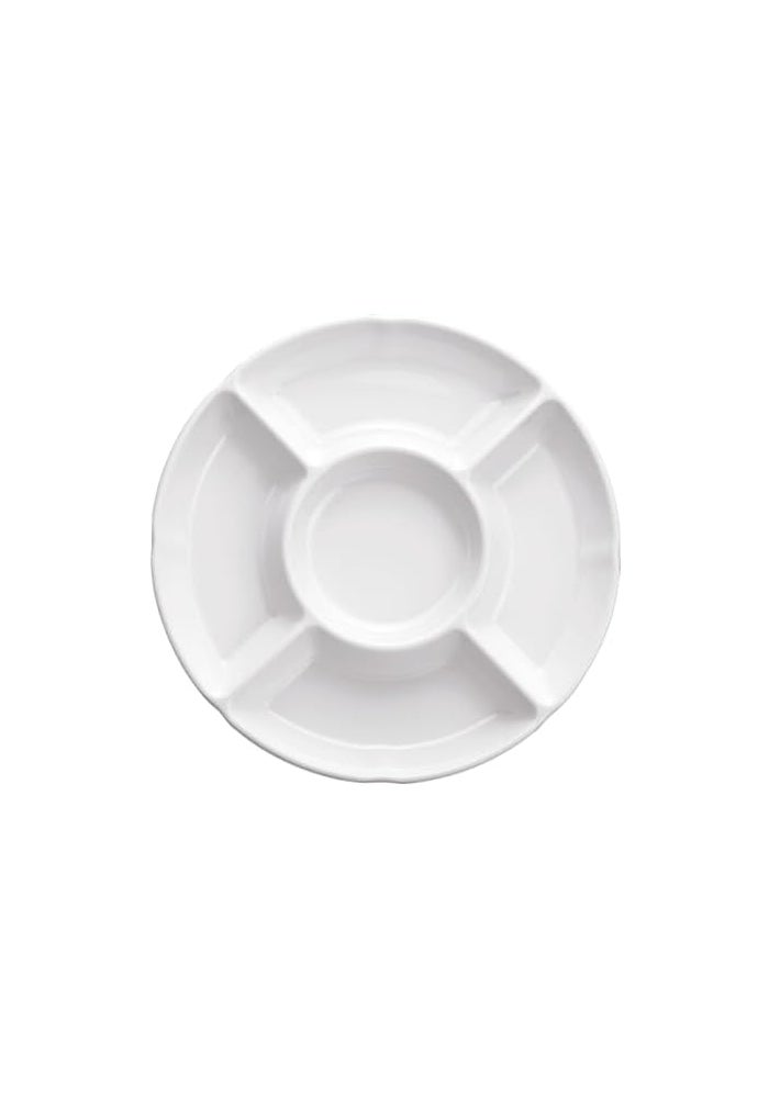 D034 Melamine Compartment Mess Tray - 10 Inches