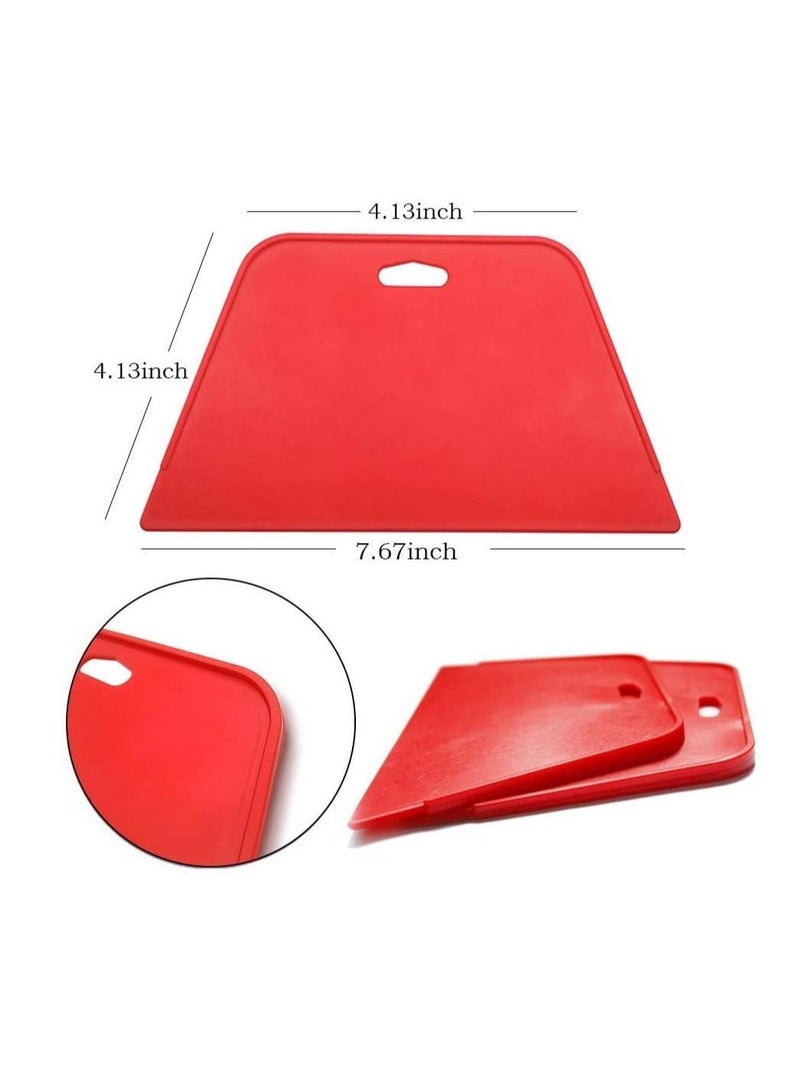 Wallpaper Smoothing Tool Kit, Multi-Function 8Pcs Smoother Tools Set for Contact Paper Peel and Stick Wallpaper Car Wrap Window Tint Glass Film Wallpaper Glue Adhesive Brush, DIY Decal Sticker Works  - Image 2