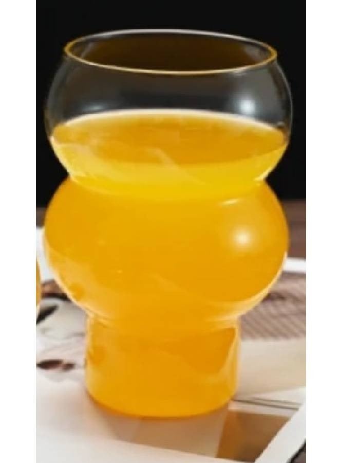 1 قطعة كوب حلوي زجاجي  للمثلجات ومثلجات اسبريسو لاتيه متعدد الاستخدامات - Image 1