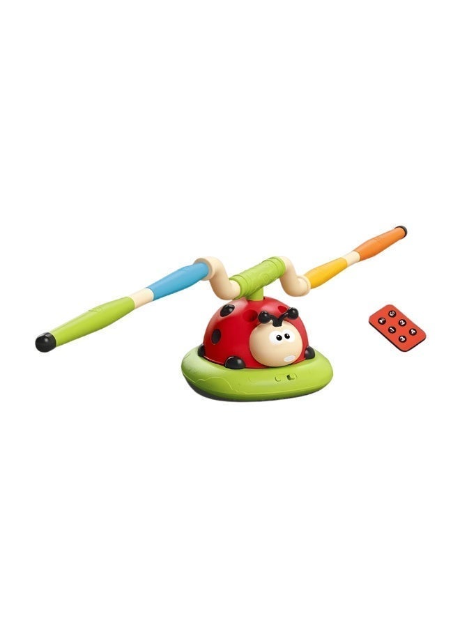 general 3-in-1 Interactive Kids Sports Game with Jumping Ring Toss and Rocket Launcher - Image 4