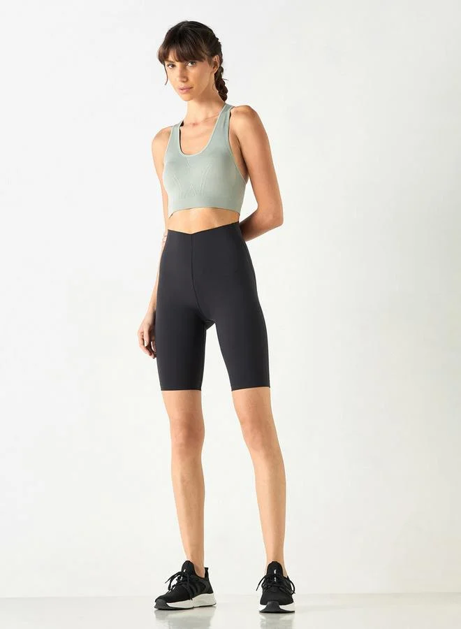 ADOT by Splash Compression Biker Shorts
