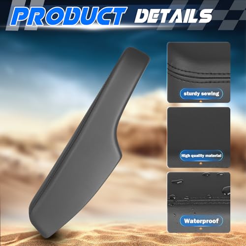 ILONPA Left Driver Side Armrest Front Inner Door Trim for Chrysler 300 Dodge Charger 2011-2023 (Left Driver Side) - Image 4