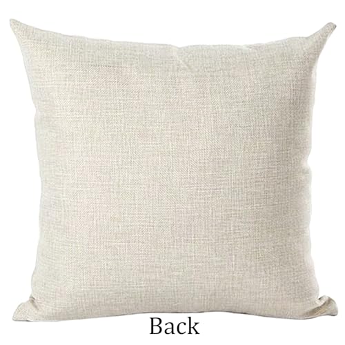 Ramirar Colorful Word Art Quote You're Braver Than You Believe Stronger Smarter Inspirational Decorative Throw Pillow Cover Case Home Living Room Bed Sofa Car Cotton Linen Square 18 x 18 Inches - Image 3