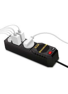 Generic Stark Plus Car Power Inverter 200W With 4 USB-A Ports 3.1A Quick Charge DC 12V To AC 110V  - Image 3