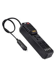 Generic Stark Plus Car Power Inverter 200W With 4 USB-A Ports 3.1A Quick Charge DC 12V To AC 110V  - Image 1