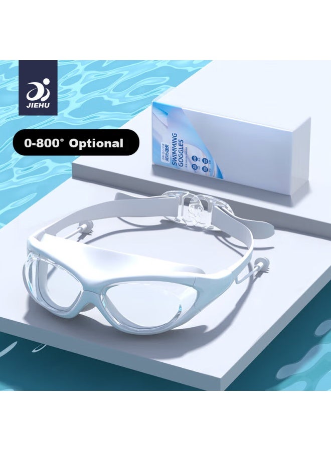 Jettiger Jiehu Swimming Goggles, High-definition Anti-fog, Waterproof Diving Gl For Men And Women, Adult Clear Lens Protective Eyewear - Image 1