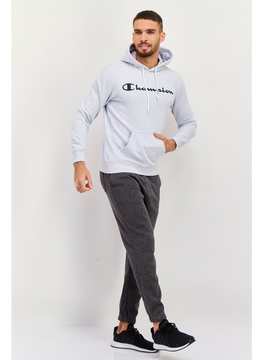 Champion Men Sportswear Fit Outdoor Sweatshirts, Sky Blue  - Image 4