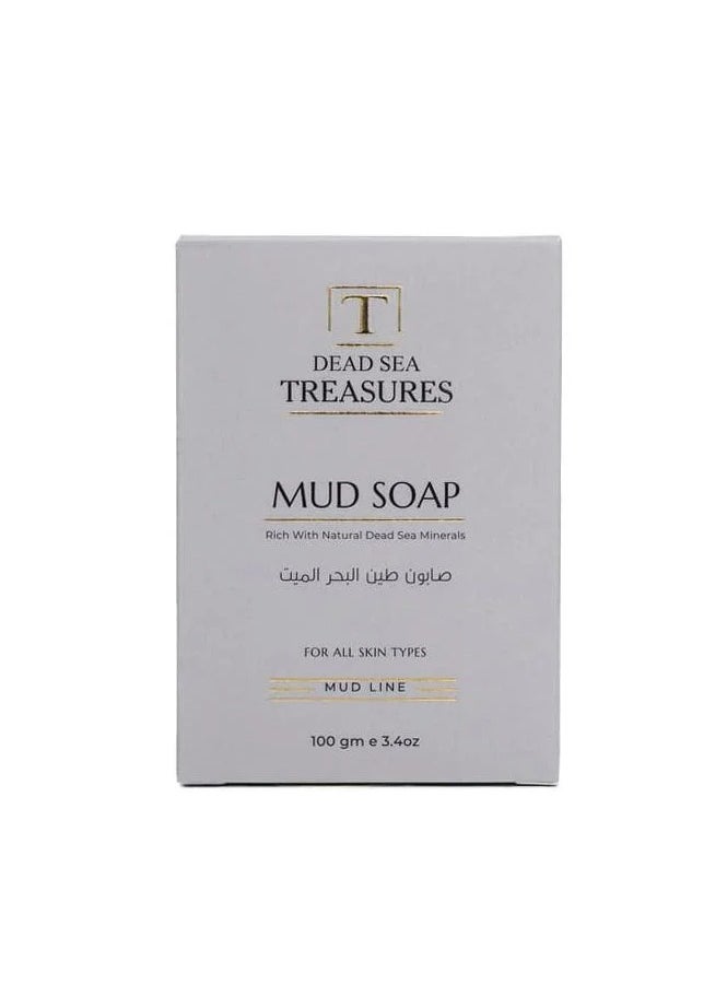 DEAD SEA treasures - Mud Soap Bar for all skin types - Image 1