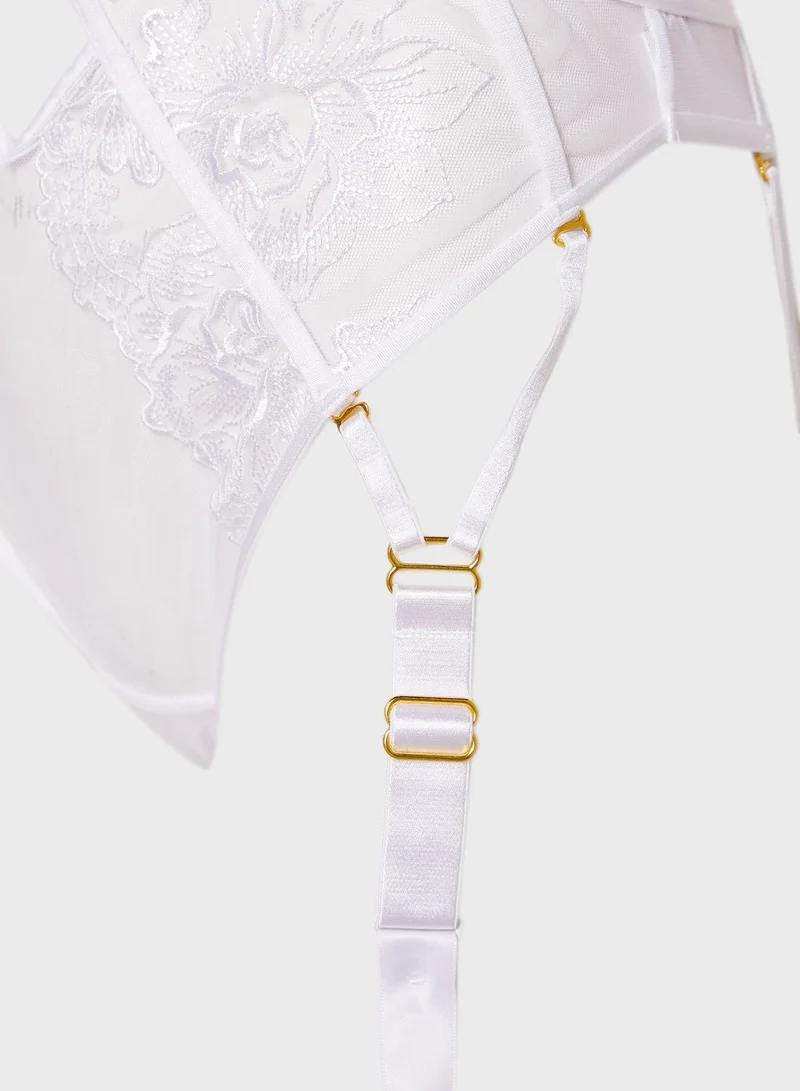Ann Summers The Superb High Waist Suspender Thong