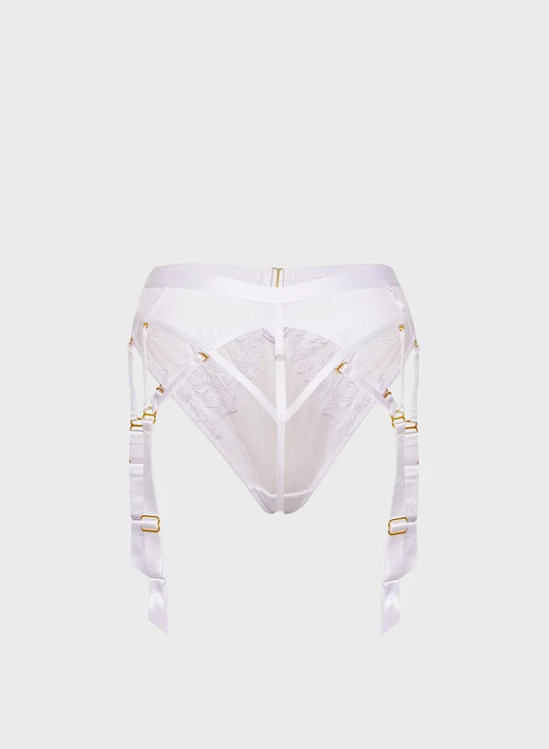 Ann Summers The Superb High Waist Suspender Thong