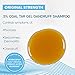 True+Real Coal Tar Therapeutic Plus Tar Gel Anti-Dandruff Shampoo 0.5% Coal Tar, 16 Fl Oz, Original Strength - Image 3