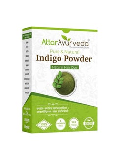 ATTAR AYURVEDA Attar Ayurveda Indigo Powder for black Hair (200 grams)  - Image 1