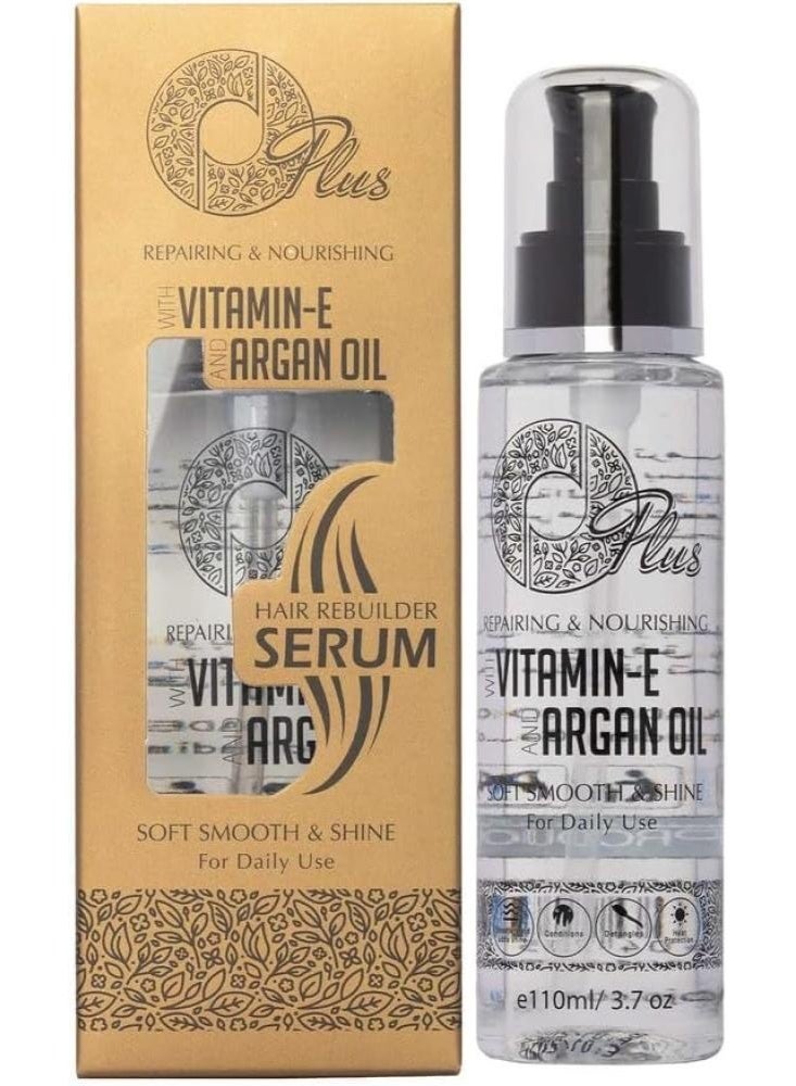 Oplus O Plus Vitamin E And Argan Oil Hair Rebuilder Serum 110Ml