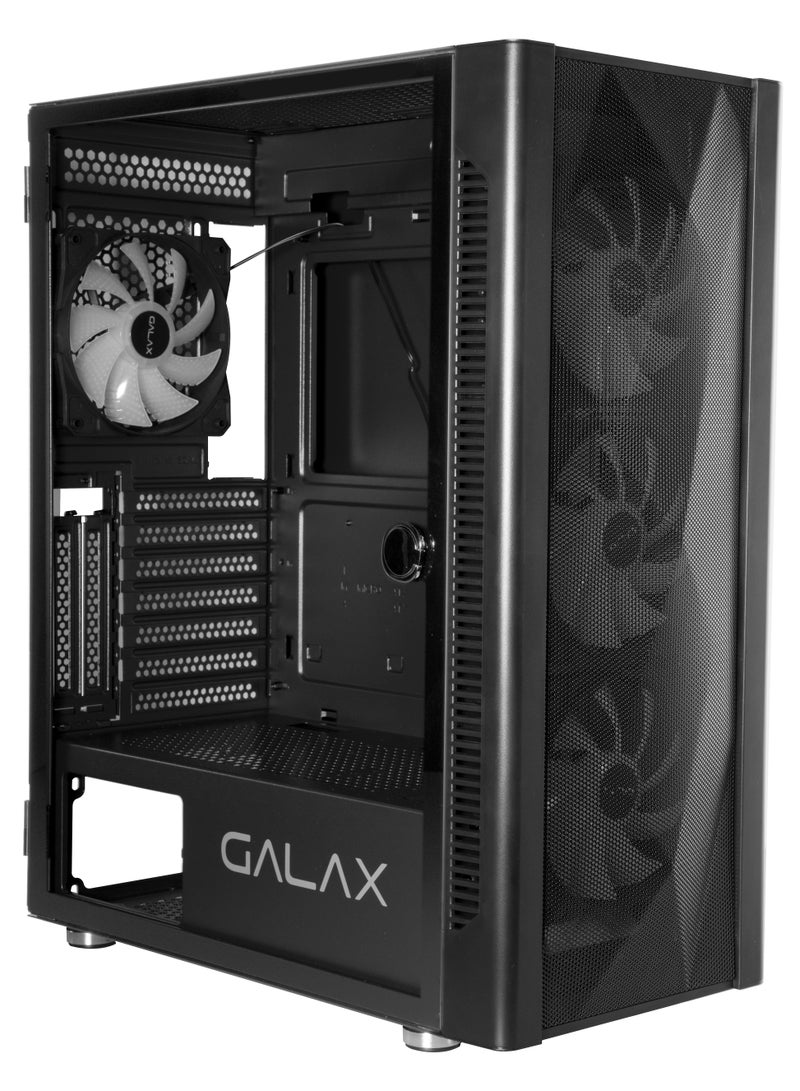 Truenort Gaming PC, AMD Ryzen 5-3600,RTX 3050 , 16GB RAM, 1TB SSD, Air Cooler 120 MM ,Window 11 Pro, Black Case BLACK - Image 2