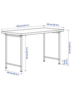 erorex Desk, White, 120X60 Cm  - Image 5